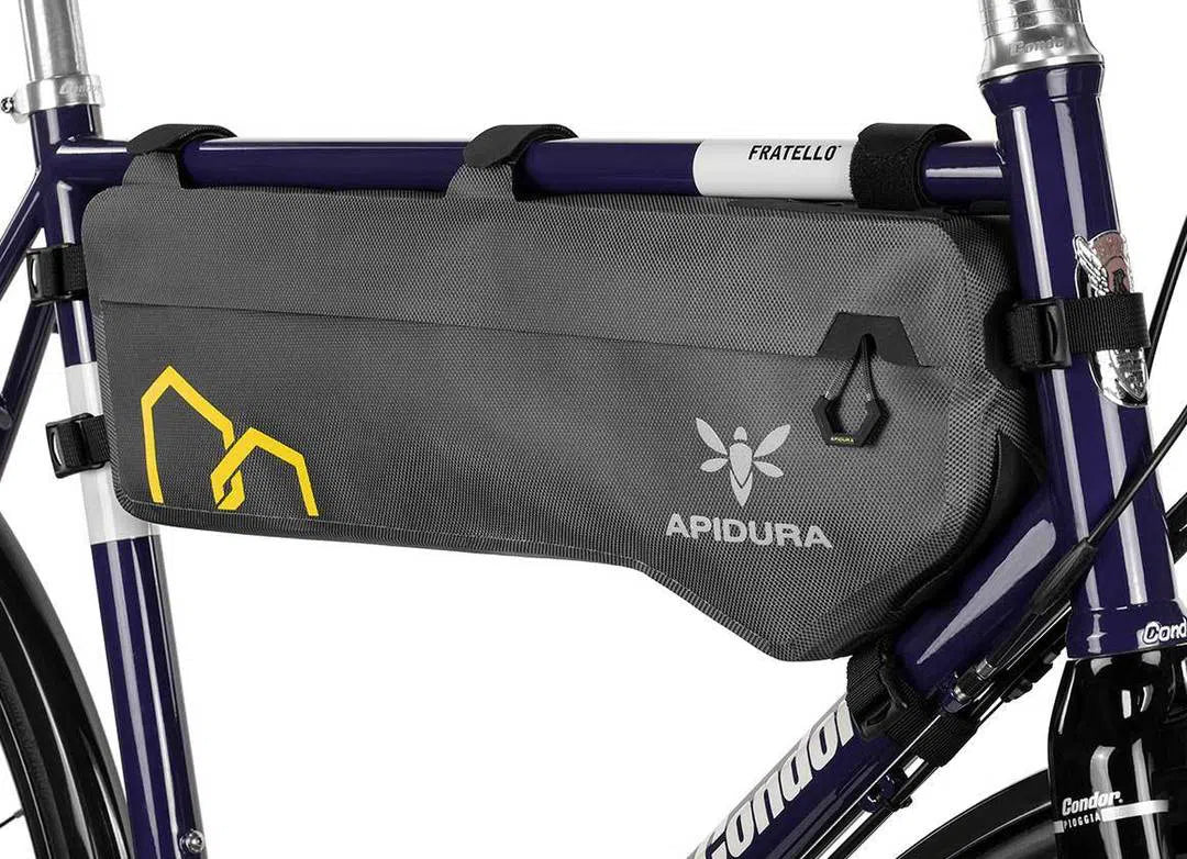 APIDURA Expedition Frame Pack Tall 6.5L - Grey-Frame Bags-46658694