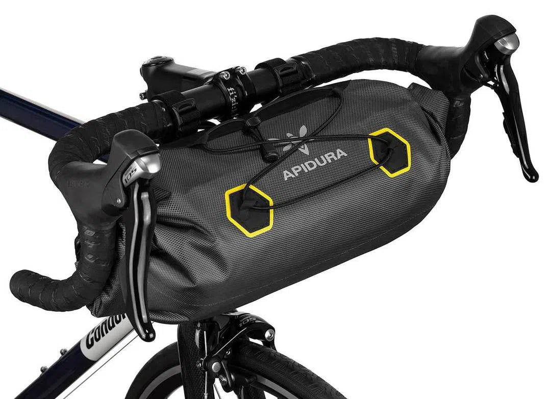 APIDURA Expedition Handlebar Pack 9L - Grey-Handlebar Bags-5060422140185