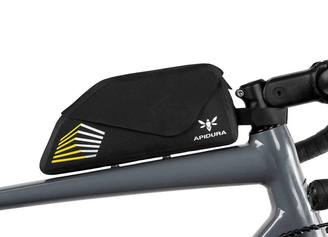 APIDURA Racing Bolt On Top Tube Pack 1L - Black-Frame Bags-5060422140604