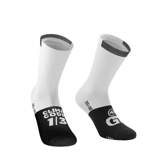 ASSOS GT Socks C2 - Holy White