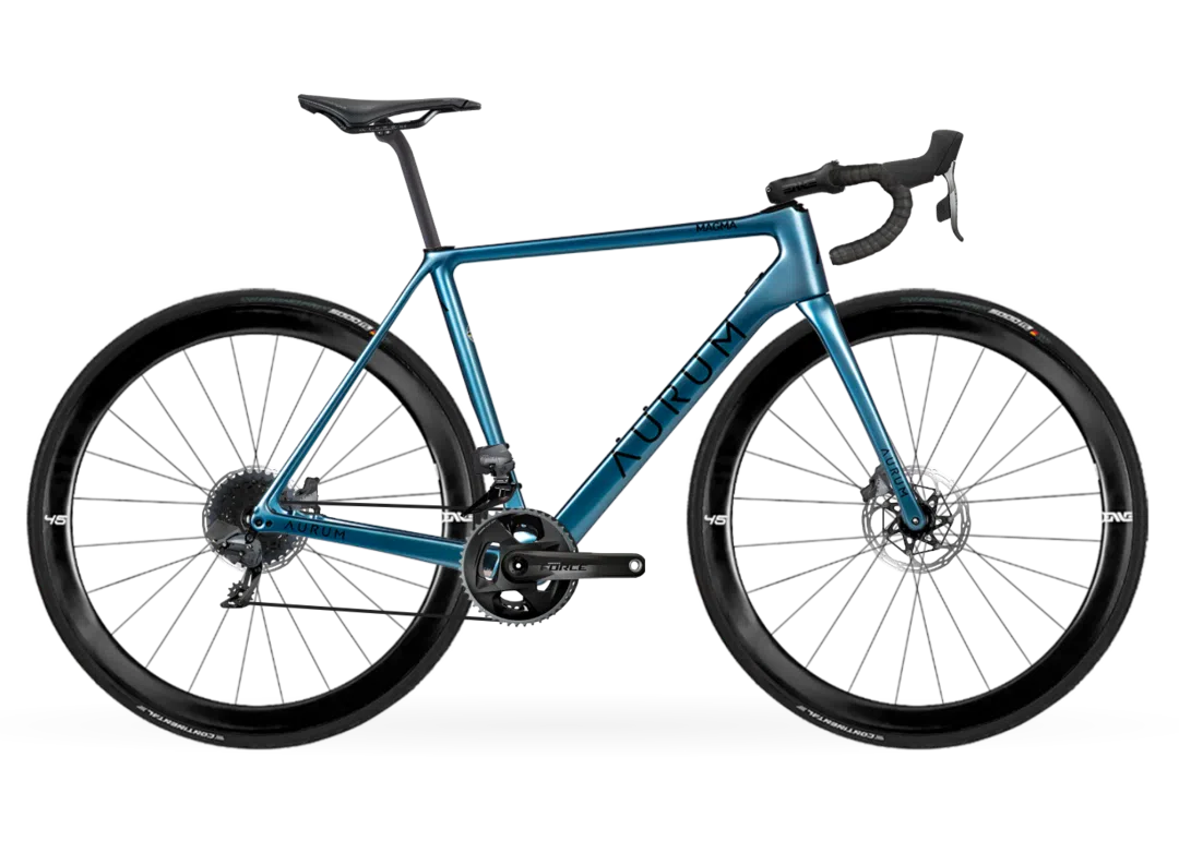 AURUM Glacial Blue Complete Bike Road Sram Force AXS - Enve Foundation