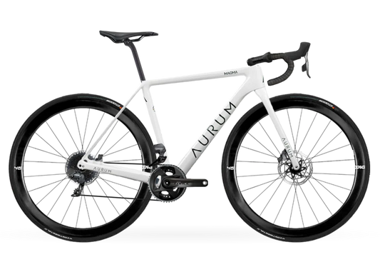 AURUM Artic White Complete Bike Road Sram Force AXS - Enve Foundation