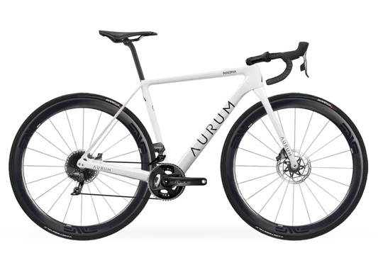 AURUM ARCTIC WHITE Complete Bike Road Sram Force AXS  - Enve SES