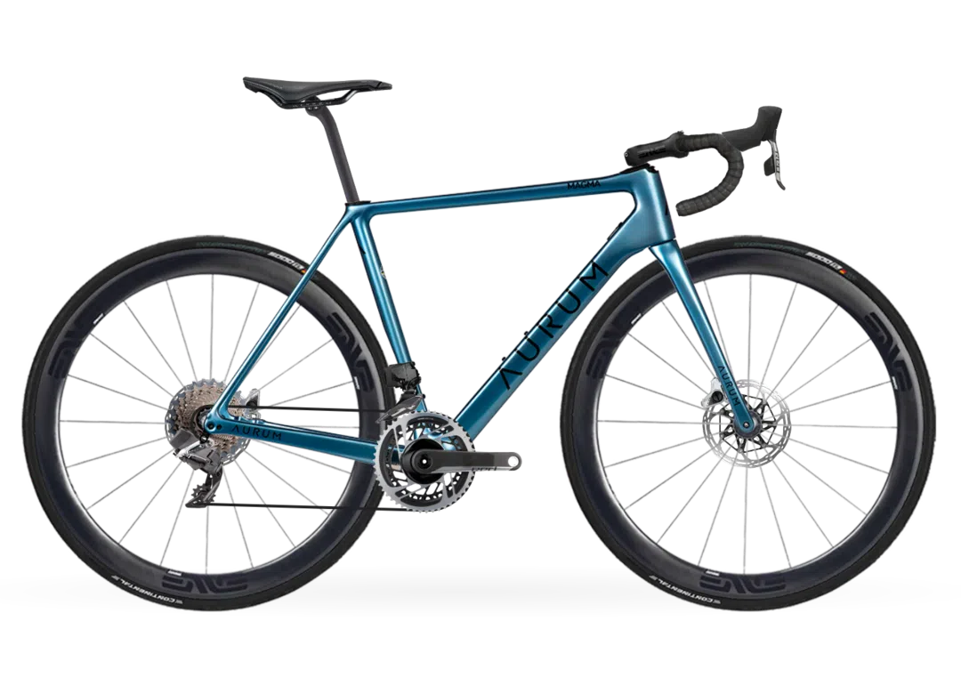 AURUM Complete Bike Road Sram Red AXS Glacial Blue - Enve SES