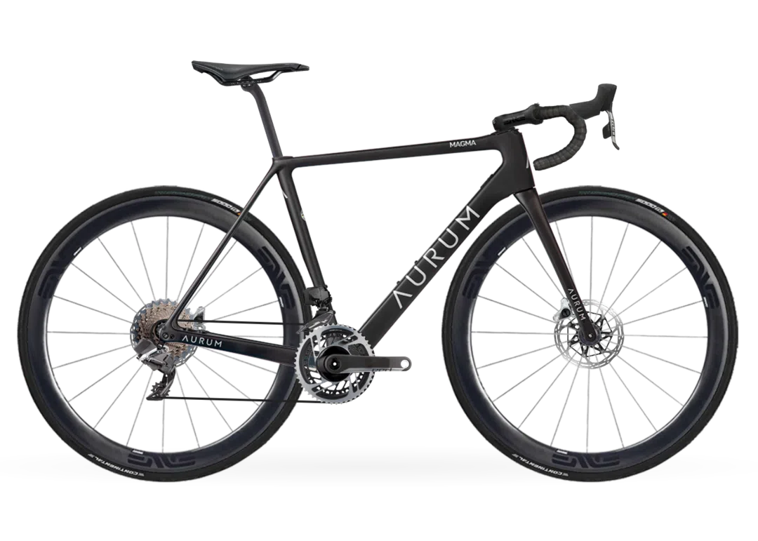 AURUM Complete Bike Road Sram Red AXS Carbon Black - Enve SES