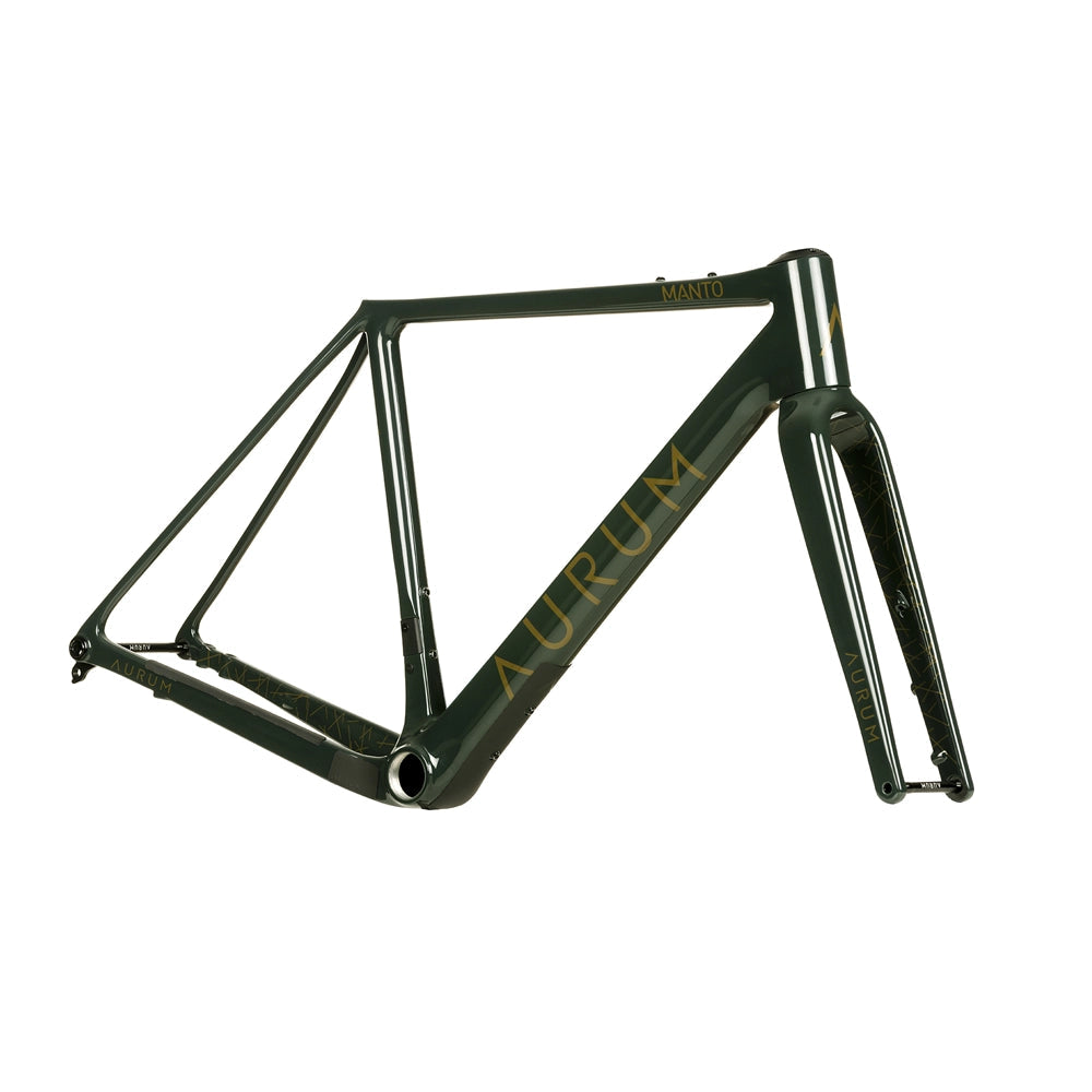 AURUM Manto Gravel Bike Disc Frameset - Green Asturias-Complete Road Bikes-