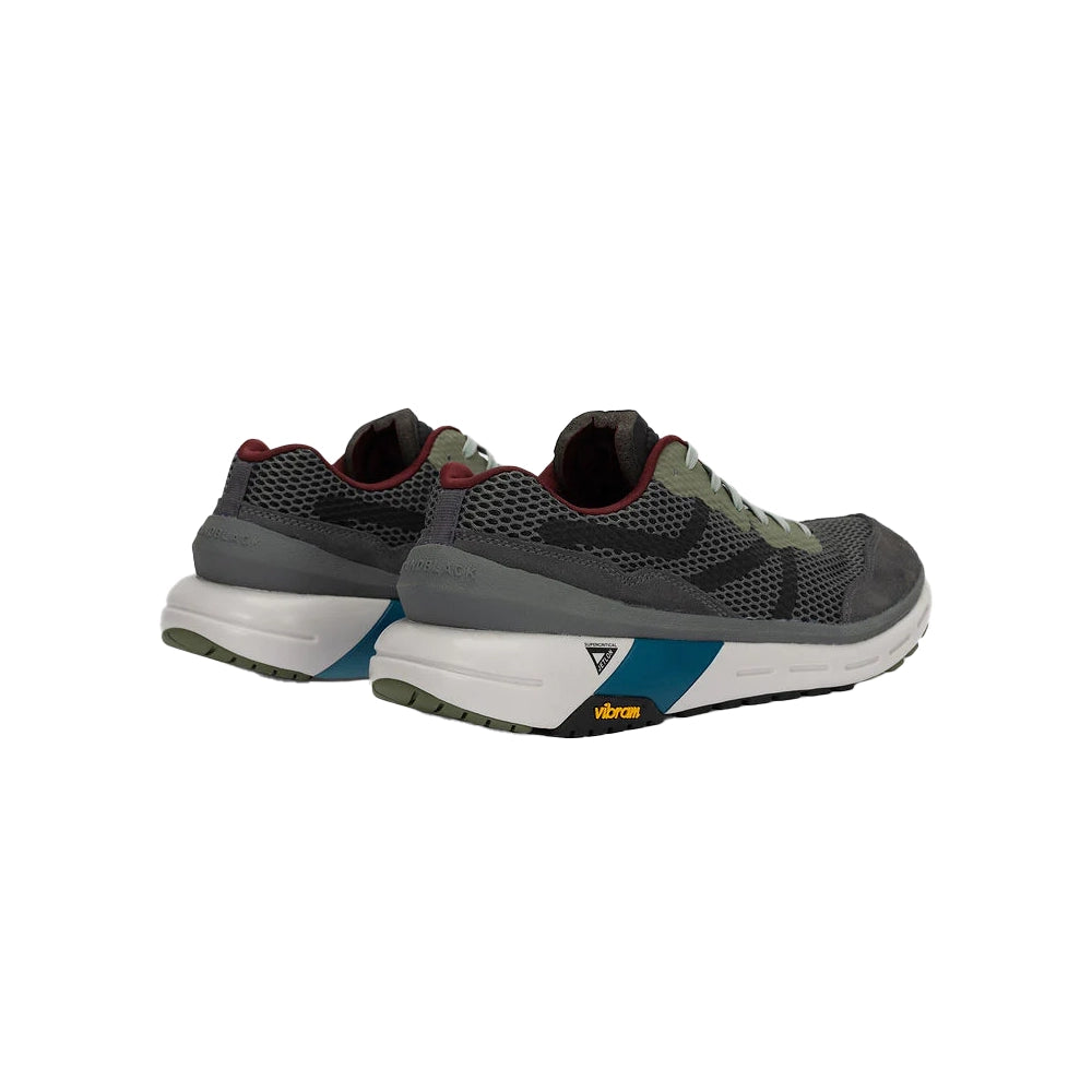 BRANDBLACK Specter X 2.0 Casual Shoes - Charcoal Grey/Olive Blue-Casual Shoes-