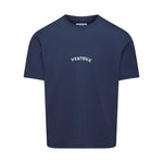 CAFE DU CYCLISTE Col Ventoux T-shirt - Navy-Jerseys-