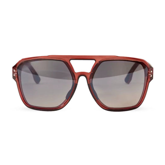 CAFE DU CYCLISTE Eyewear Fabius - Amber Frame Grey Photocromic Lens-Eyewear-3700955403129