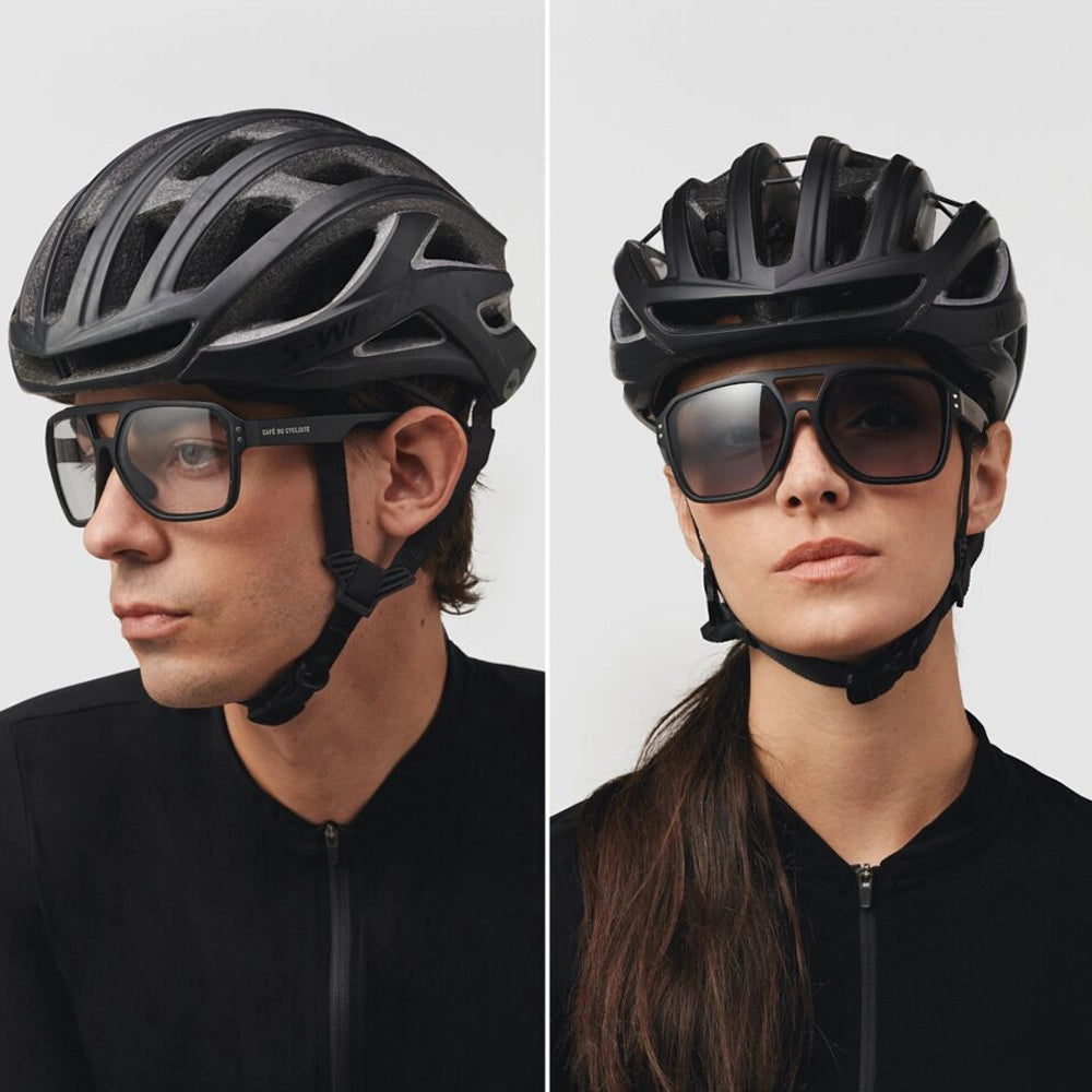 CAFE DU CYCLISTE Eyewear Fabius - Black Frame Grey Photocromic Lens-Eyewear-41132617