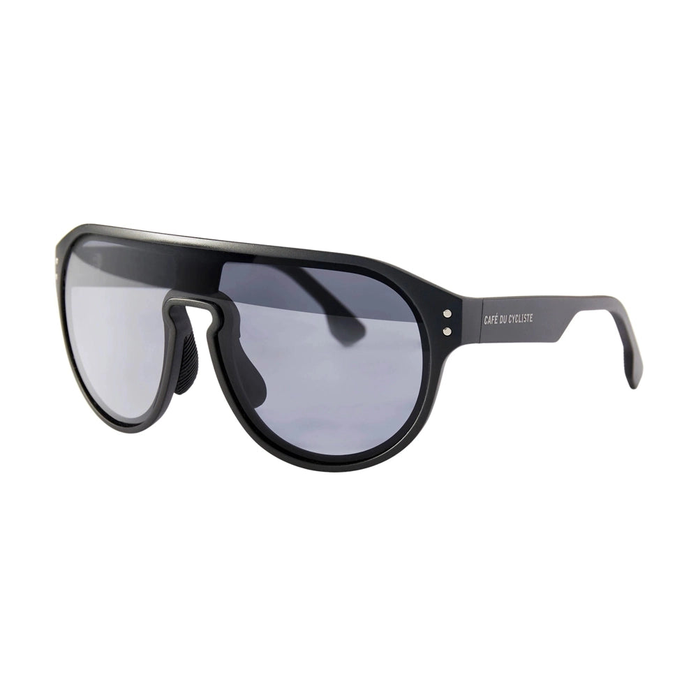 CAFÉ DU CYCLISTE Eyewear Gabin - Black Frame Grey Photocromic Lens-Eyewear-3700955380826