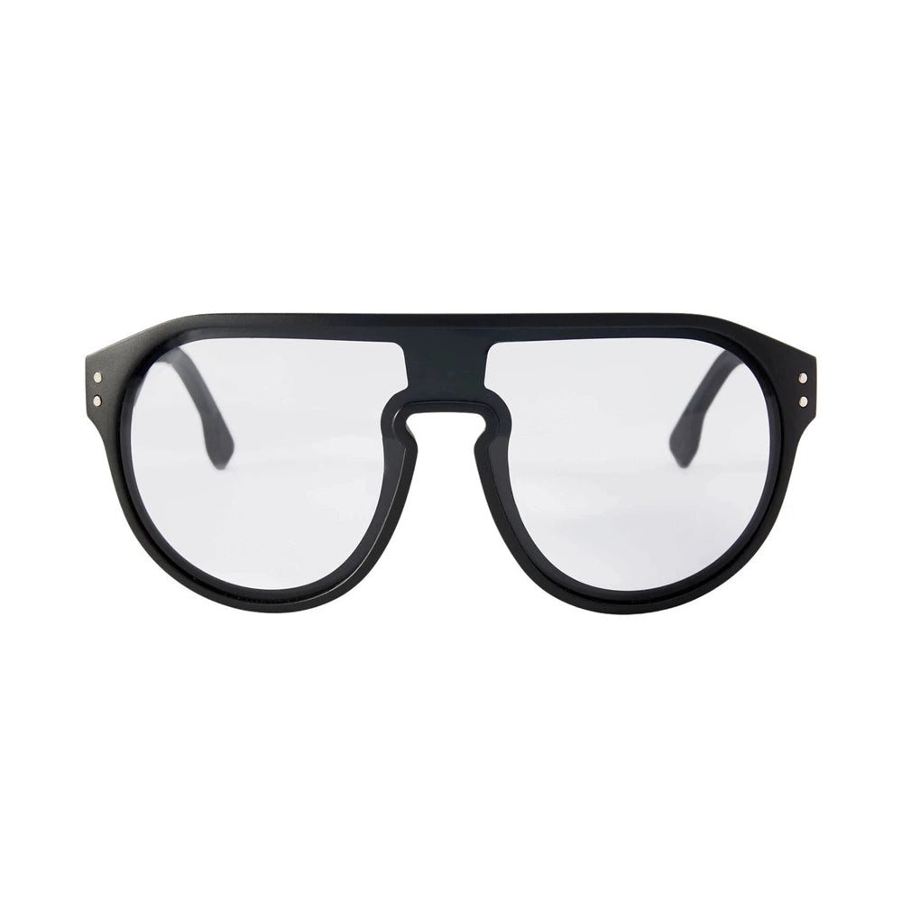 CAFÉ DU CYCLISTE Eyewear Gabin - Black Frame Grey Photocromic Lens-Eyewear-3700955380826