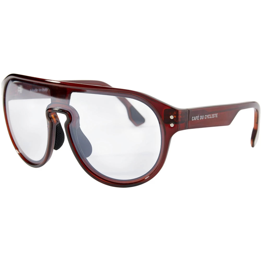 CAFÉ DU CYCLISTE Eyewear Gabin - Brown Frame Grey Photocromic Lens-Eyewear-3700955380840