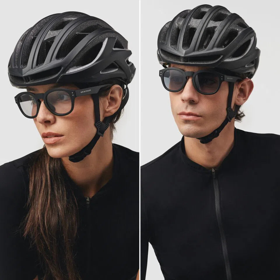 Café du Cycliste Eyewear Maurice - Black Frame Grey Photocromic Lens-Eyewear-3700955380857