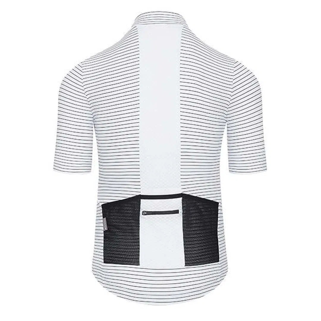 CAFE DU CYCLISTE Francine Jersey - White-Jerseys-