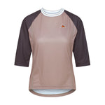 CAFE DU CYCLISTE Gravel Cycling Women Jersey Barbara - Oyster Grey-Women Jerseys-