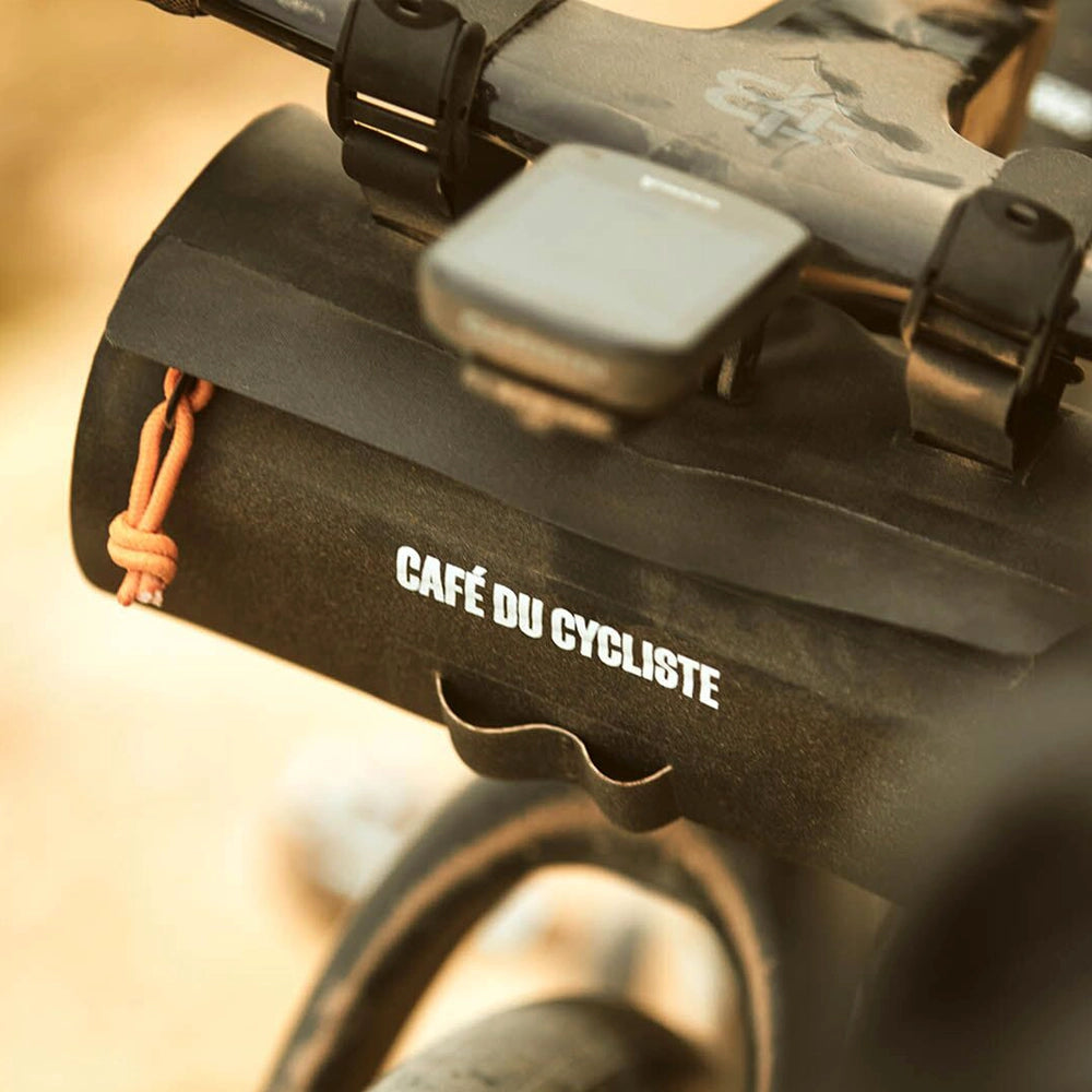 CAFE DU CYCLISTE Handlebar Pouch Bag - Black-Handlebar Bags-37661769