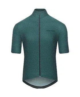 CAFE DU CYCLISTE Jersey Fleurette - Infinite Green-Jerseys-