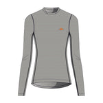 CAFE DU CYCLISTE Judith Long Sleeve Women Base Layer - Mountain Fog