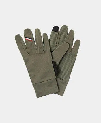 CAFE DU CYCLISTE Lightweight Cycling Gloves - Khaki-Gloves-