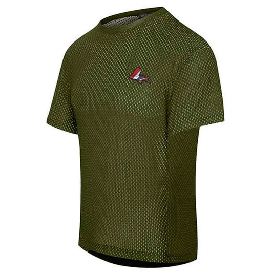 CAFE DU CYCLISTE Magalie Gravel Jersey - Khaki-Jerseys-3700955351963