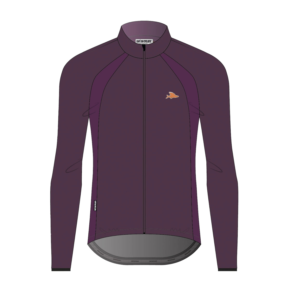 CAFE DU CYCLISTE Marguerite V2 Long Sleeve Jersey - Quetsche