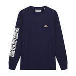 CAFE DU CYCLISTE Maria Long Sleeve Tshirt - Navy