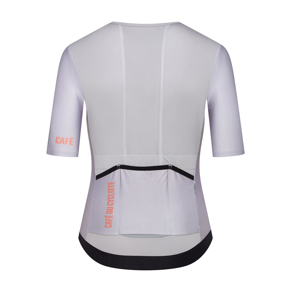 CAFE DU CYCLISTE Olympe Ultralight Cycling Women Jersey - Mountain Fog-Women Jerseys-