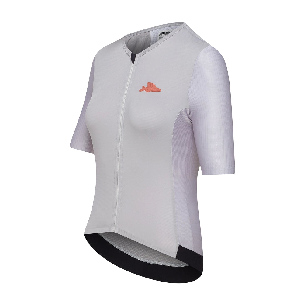 CAFE DU CYCLISTE Olympe Ultralight Cycling Women Jersey - Mountain Fog-Women Jerseys-