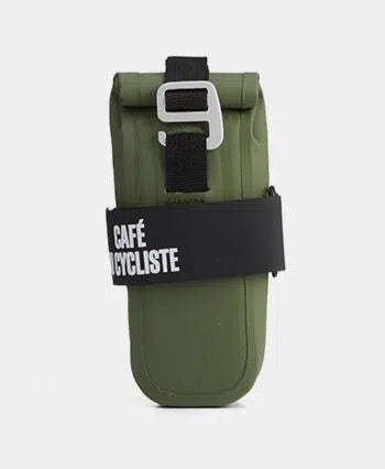 CAFE DU CYCLISTE Tools Saddle Bag - Khaki-Saddle Bags-3700955398128