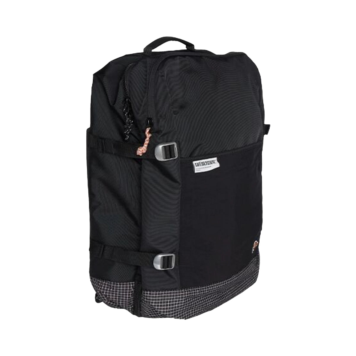 CAFE DU CYCLISTE Travel Bag 45L - Black-Backpacks-3700955406892