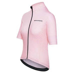 CAFE DU CYCLISTE Women Jersey Fleurette - Guimauve Pink-Women Jerseys-