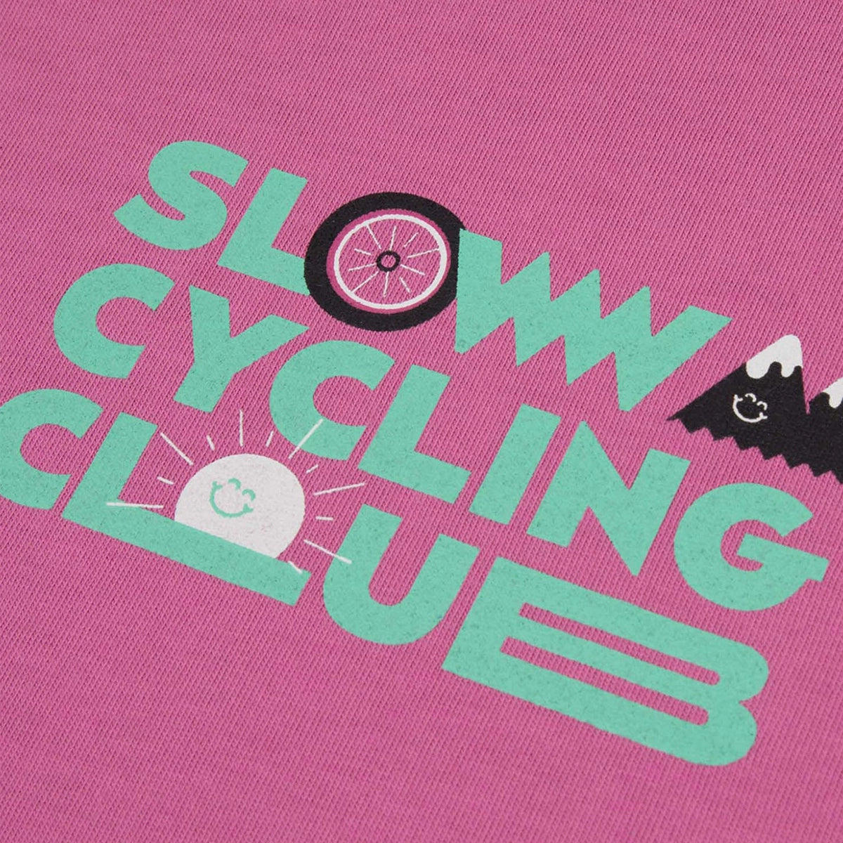 CAFE DU CYCLISTE X FAGUO Lugny Tshirt - Slow Pink