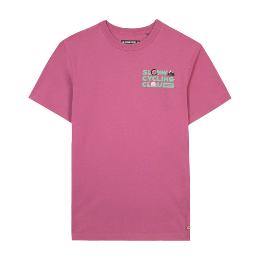 CAFE DU CYCLISTE X FAGUO Lugny Tshirt - Slow Pink