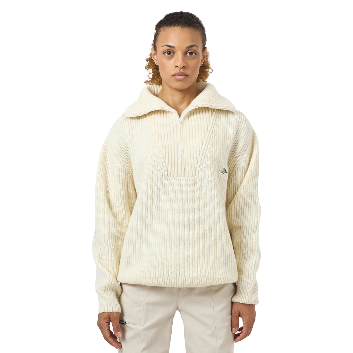 CAFE DU CYLCISTE Alina Pullover - Chalk