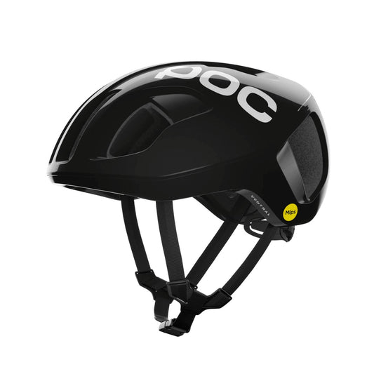 POC Ventral MIPS Cycling Helmet - Uranium Black Glossy-Helmets-