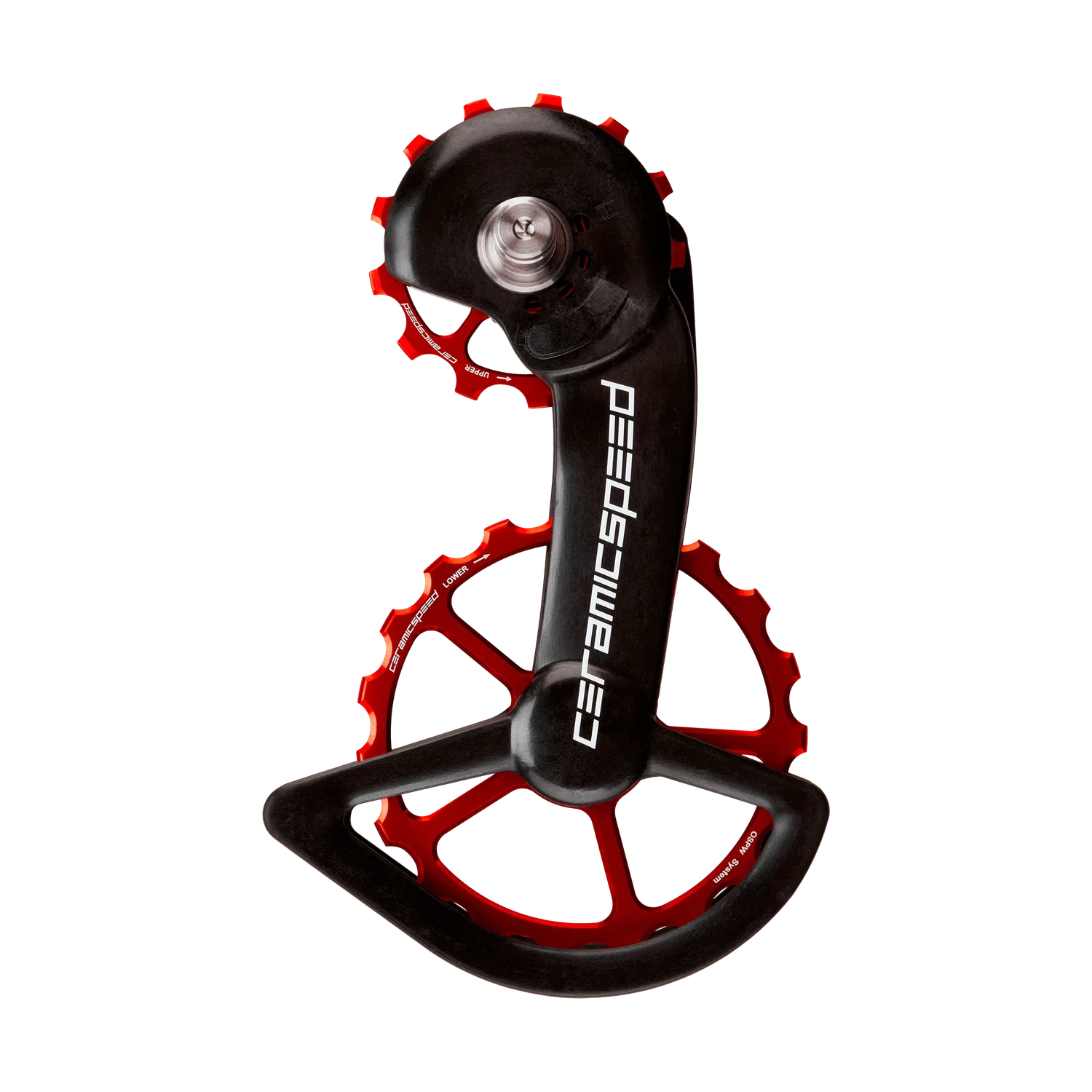 Ceramicspeed Oversized Pulley DA9100-ULT8000 - Red Default Velodrom Barcelona 