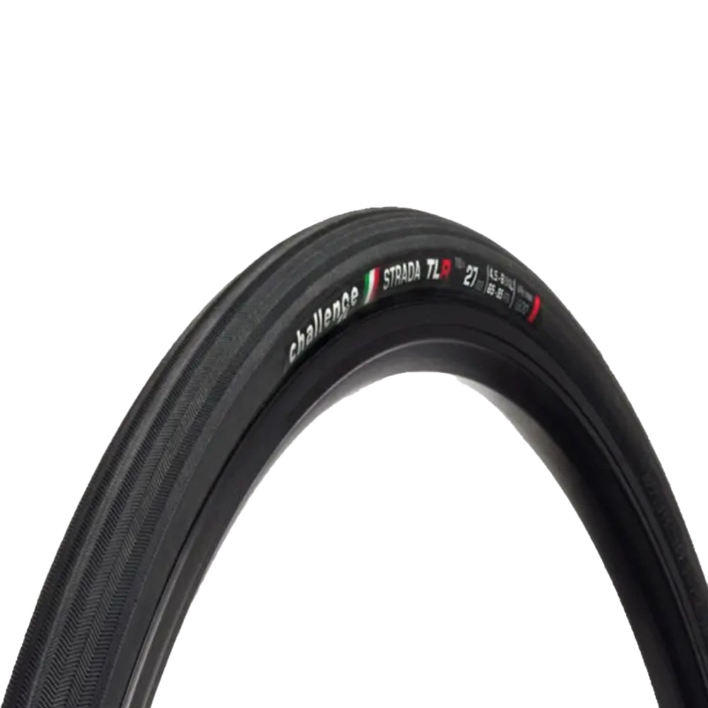 Challenge Strada TLR Road Tyre OEM no box - Black-Road Tyres-6541646