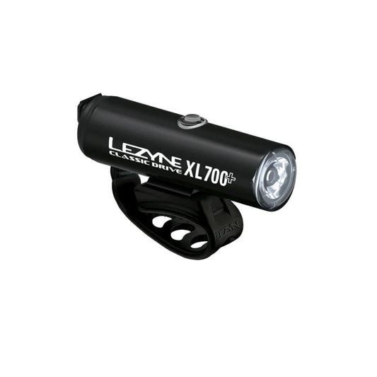 LEZYNE CLASSIC DRIVE XL 700+ FRONT LIGHT - Black-Front Lights-4710582551789