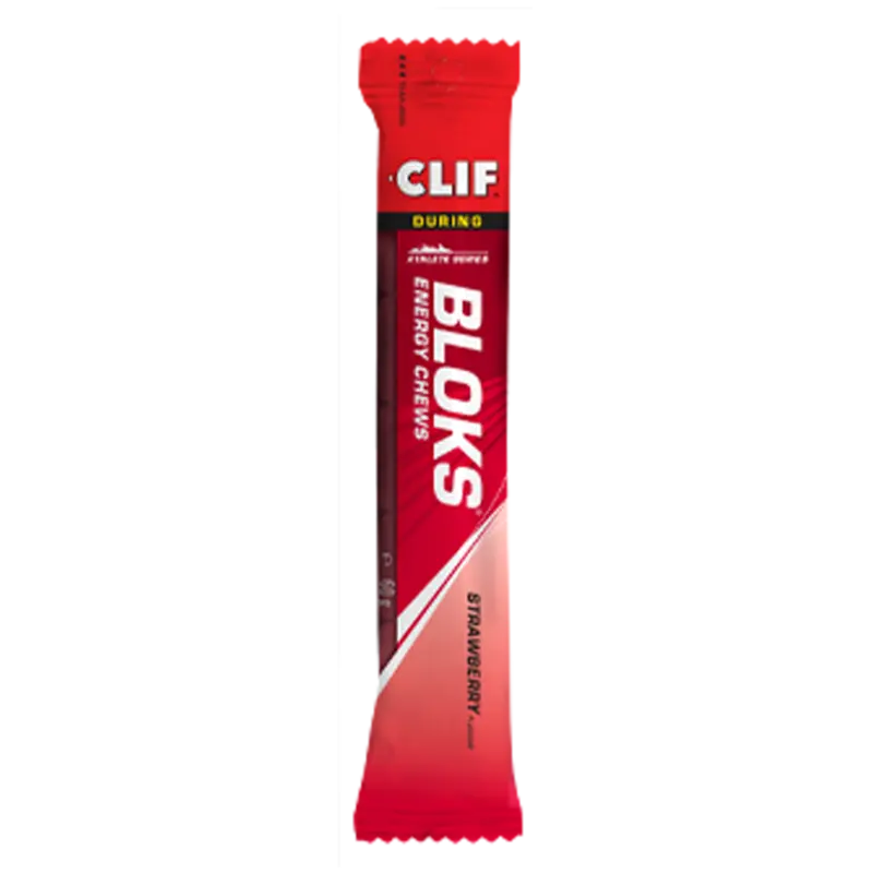 CLIF Bloks Energy Chews - Strawberry-Nutrition Gel-1200105000007