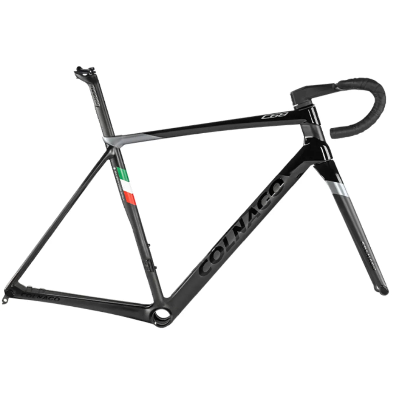 COLNAGO C68 Frameset Cockpit not included - Black/Black HRBK-Framesets-