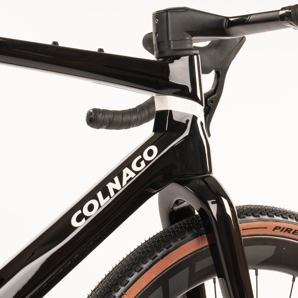 COLNAGO C68 Gravel Complete Bike Sram Red XPLR AXS - Black/Black HGBK-Complete Gravel Bikes-