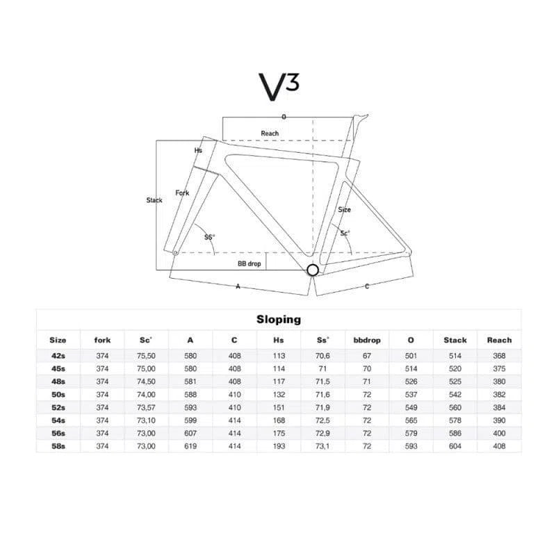 COLNAGO V3 '23 Disc Complete Bike Road Sram Rival AXS Fulcrum Racing 600 - MKRD-Complete Road Bikes-