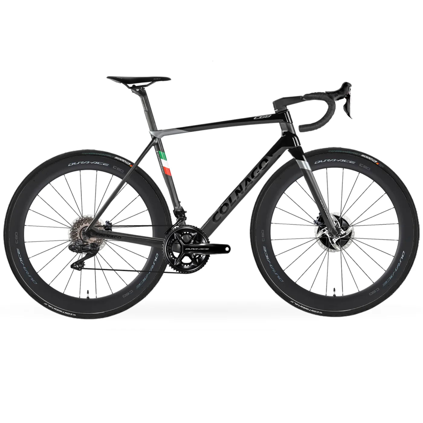 COLNAGO C68 Complete Bike Road Shimano Dura Ace DI2 9200 Disc - Black/Black HRBK-Complete Road Bikes-