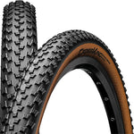 CONTINENTAL Cross-King Tubeless Ready MTB tyre - Black and Brown