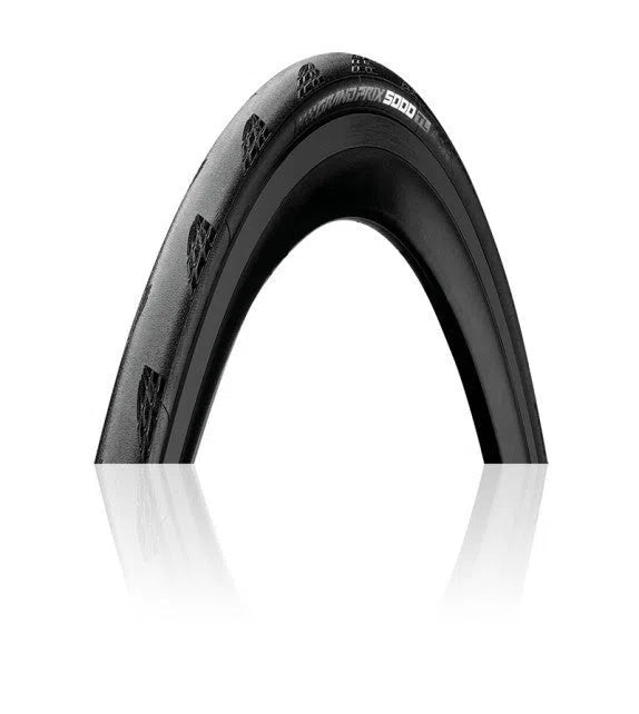 CONTINENTAL Road Tyre Grand Prix 5000 S TR Tubeless Ready - Black-Road Tyres-4019238007923