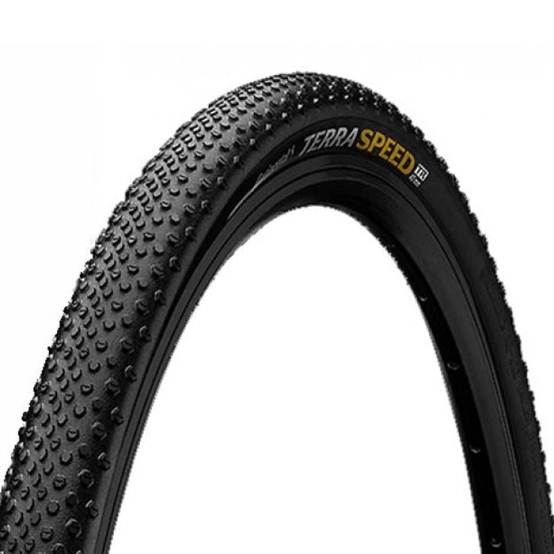 CONTINENTAL Terra Speed Protection Tubeless Ready Gravel Tyre - Black and Transparent