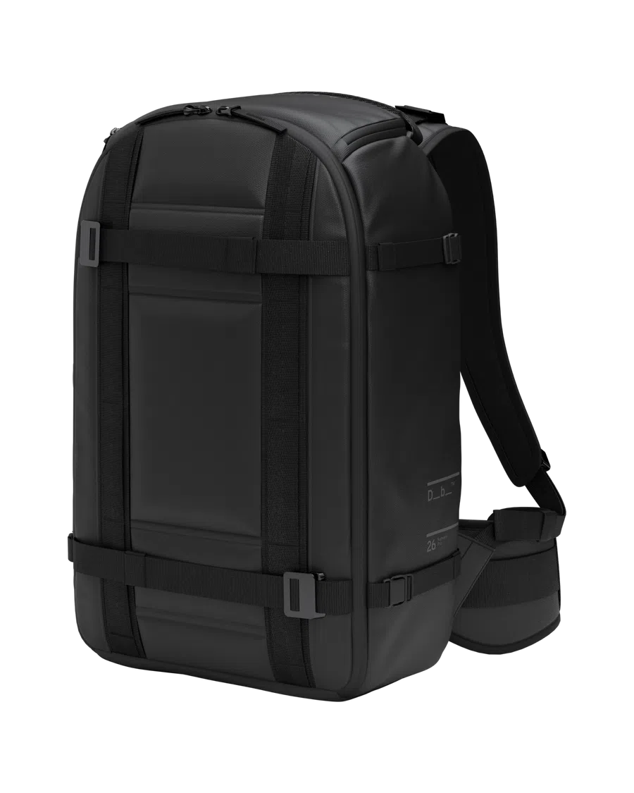 DB Journey Ramverk Pro Backpack 32L - Black Out-Backpacks-7071313602260