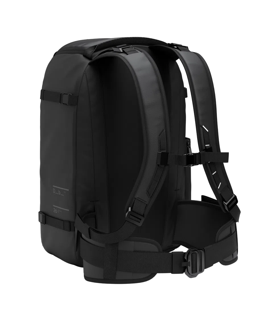 DB Journey Ramverk Pro Backpack 32L - Black Out-Backpacks-7071313602260