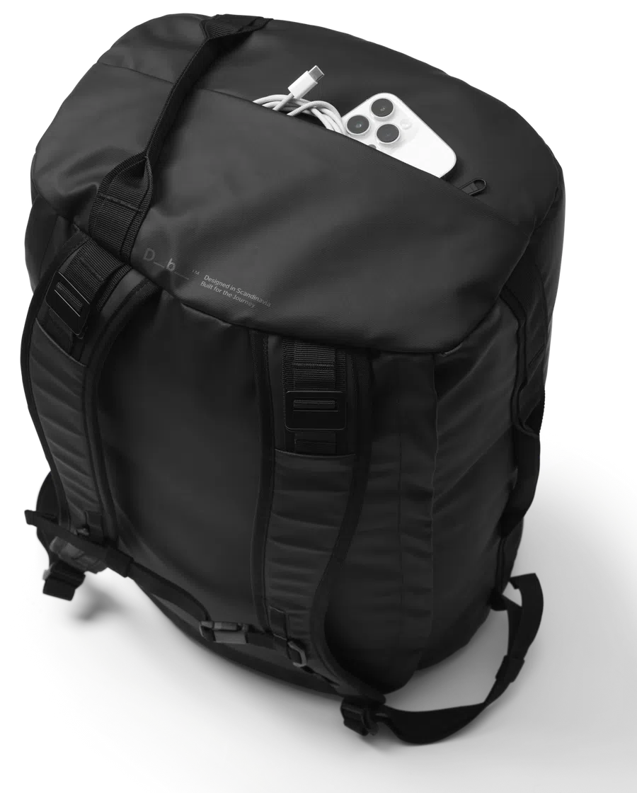 DB Journey Roamer Duffel Backpack 40L - Black Out-Backpacks-7071313601027